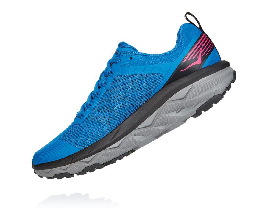 Tenis Hoka One One Trail Mujer Azules - Challenger Atr 5 - JWEX42759